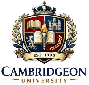 Cambridgeon University coat of arms